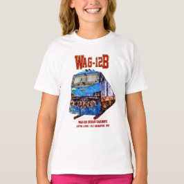 WAG-12B locomotief. goederentrein van de Indiase s T-shirt