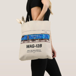 WAG-12B locomotief. goederentrein van de Indiase s Tote Bag