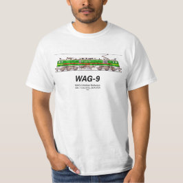 WAG-9 locomotief. goederentrein van de Indiase spo T-shirt