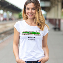 WAG-9 locomotief. goederentrein van de Indiase spo T-shirt