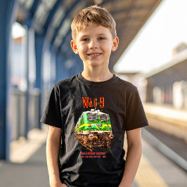 WAG-9 locomotief. goederentrein van de Indiase spo T-shirt