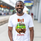 WAG-9 locomotief. goederentrein van de Indiase spo T-shirt