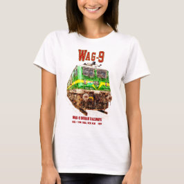 WAG-9 locomotief. goederentrein van de Indiase spo T-shirt