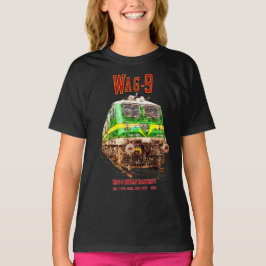 WAG-9 locomotief. goederentrein van de Indiase spo T-shirt