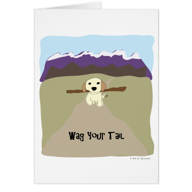 Wag je staartje - weg van aantrekking (Voorkant)