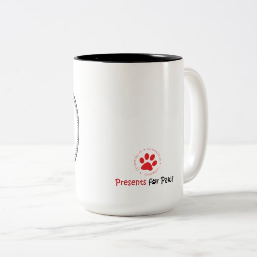 Wag meer schors minder Mok (Voorkant rechts)