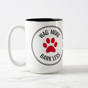 Wag meer schors minder Mok