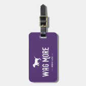 Wag meer zorgen minder bagagelabel (Voorkant verticaal)