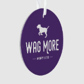 Wag meer zorgen minder ornament (voorkant)