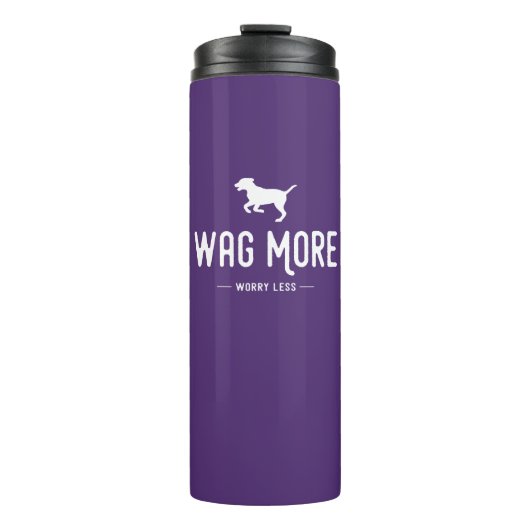 Wag meer zorgen minder thermosbeker (Voorkant)