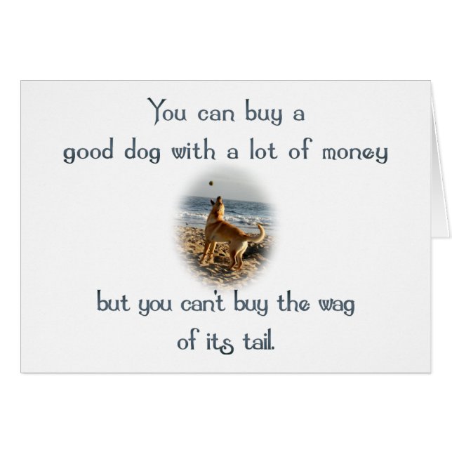 Wag van de staart (Voorkant Horizontaal)