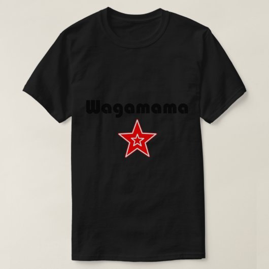 wagamama Fit V-Neck T-shirt (Design voorkant)