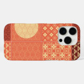 Wagara Mix Patchwork patroon Case-Mate iPhone Case (Achterkant (horizontaal))