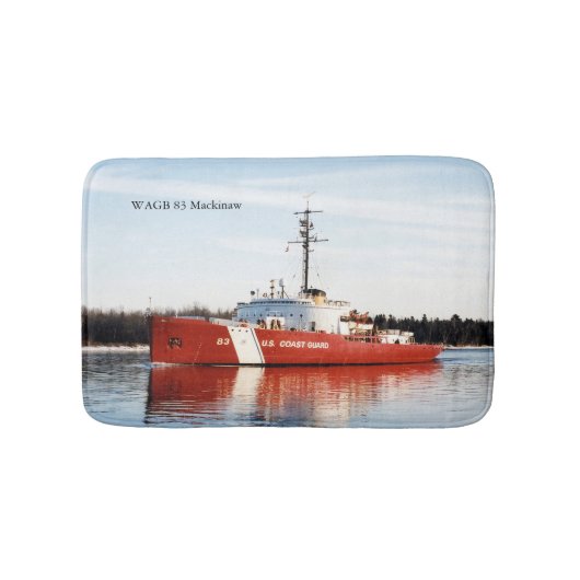 WAGB 83 Mackinaw Red Badmat (Voorkant)