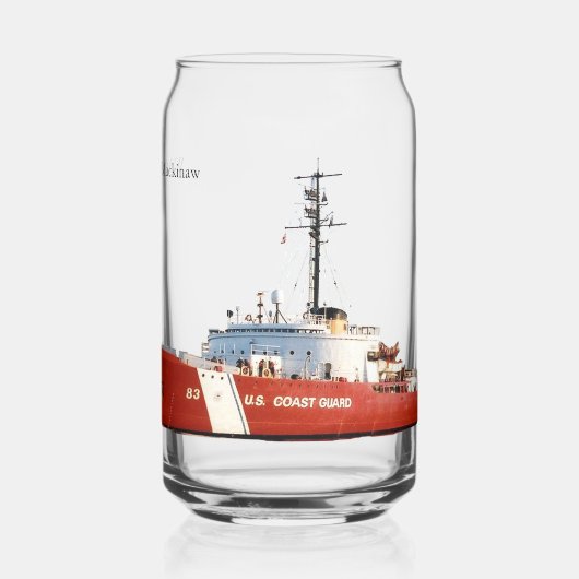 WAGB 83 Mackinaw rood blikglas Blikvorm Glas (Links)