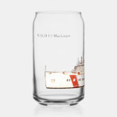 WAGB 83 Mackinaw wit blikglas Blikvorm Glas (Voorkant)