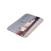 WAGB 83 Mackinaw witte badmat (Gekanteld)