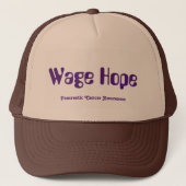 Wage Hope Trucker Hat Trucker Pet (Voorkant)