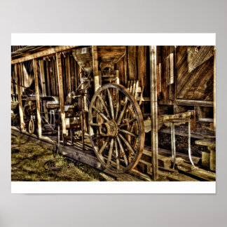 Wagelwielen Poster