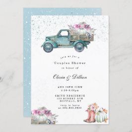  wagen- en pompoenstellen — Shower Invites