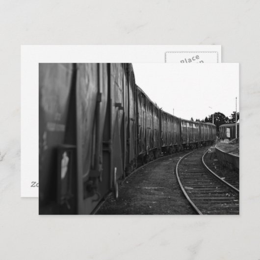 Wagens Briefkaart (Voorkant / Achterkant)