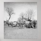 Wagens en camera van Sam A Cooley Photograaf Poster (Voorkant)