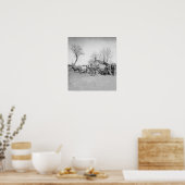 Wagens en camera van Sam A Cooley Photograaf Poster (Keuken)