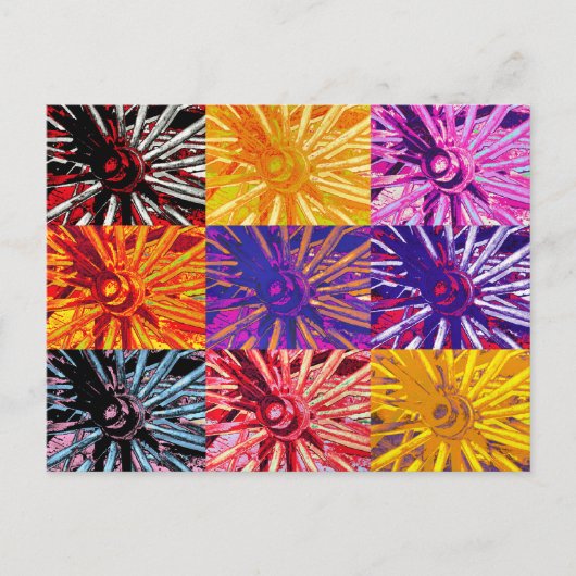 WAGENWIEL BRIEFKAART (Voorkant)