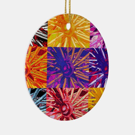 WAGENWIEL KERAMISCH ORNAMENT (Rechts)