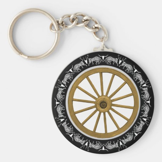 WAGENWIEL SLEUTELHANGER (Voorkant)