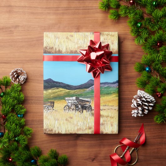 Wagenwielen Cadeaupapier (Feestdagen Geschenken)