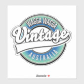 Wagga Wagga australië. Sticker (Vel)