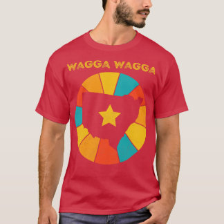 Wagga Wagga New South Wales Vintage Noodlijdende S T-shirt
