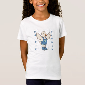 Waggel Langzaam Mooie Eend T-Shirt