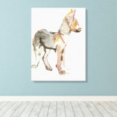 Waggle Canvas Afdruk (Insitu (Houten vloer))