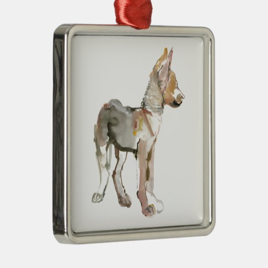 Waggle Metalen Ornament (Rechts)