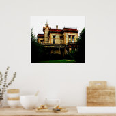 Waggoner Mansion, Decatur, Texas Poster (Keuken)
