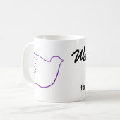 Waging Peace Dove mok (Voorkant links)