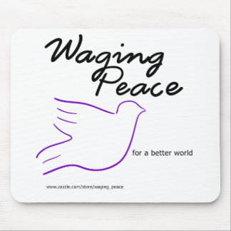 Waging Peace Dove mousepad Muismat