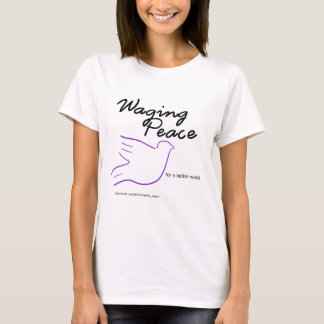 Waging Peace Dove T-shirt voor dames