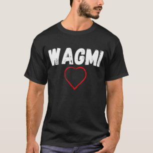 WAGMI We maken het allemaal Crypto en NFT Cryptoc T-shirt