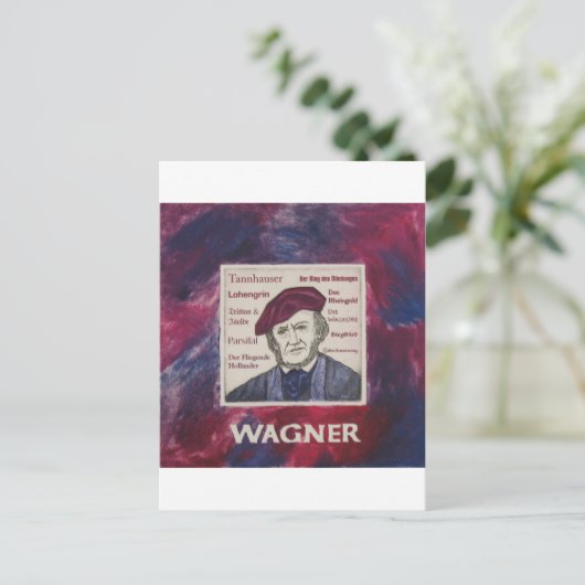 Wagner Briefkaart (Staand voorkant)