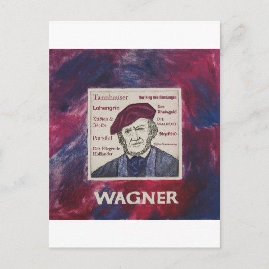 Wagner Briefkaart (Voorkant)