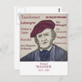 Wagner Briefkaart (Voorkant / Achterkant)
