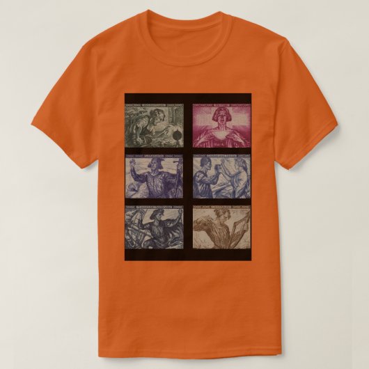 Wagner en zijn opera's t-shirt (Design voorkant)