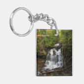 Wagner Falls acrylc sleutelhanger (Voorkant Links)