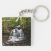 Wagner Falls acrylc sleutelhanger (Achterkant)