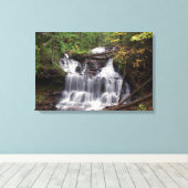 Wagner Falls canvasprint Canvas Afdruk (Insitu (Houten vloer))
