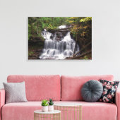 Wagner Falls canvasprint Canvas Afdruk (Insitu (Woonkamer))