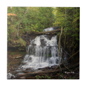 Wagner Falls-tegel Tegeltje